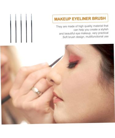 Gogogmee 5pcs Fine Eyeliner Brush Eyeliner Brush Applicator Cosmetic Brushes Cosmetic Lip Brush Gels Fiber - Buy Online on SooperMarket.com