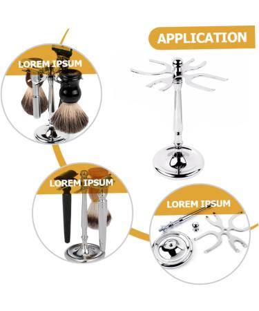 Didiseaon Stainless Steel Beard Brush Holder & Razor Stand - Organizer for Men s Shaving Accessories - Buy Online on SooperMarket.com