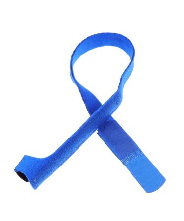 PLAFOPE 1pc Hallux Tape Tool Stand Pedicure Stand Hair Straightener Holder Big Strap Bunion Brace Big Joint Protector Sbr Blue Man Straightener Stretcher Band