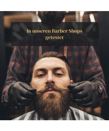 Bartzart Small Beard Scissors & Comb Set | Perfect Beard Care for Men | Sharp Beard Shears with Etui for Mustache Wearers - Buy Online on SooperMarket.com