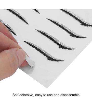 Silver Glitter Winged Eyeliner Stickers - Waterproof & Self Adhesive for Women's Makeup at Weddings & Parties - Buy Online on SooperMarket.com