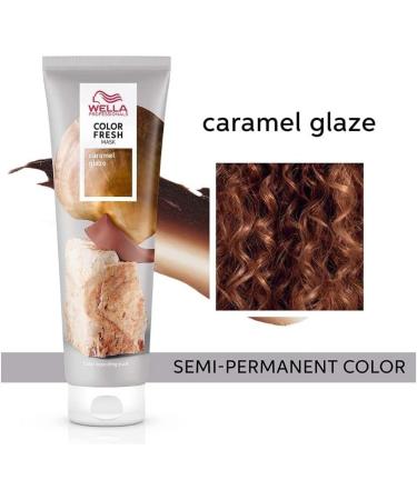 WELLA 3 x Wella Professionals Color Fresh Semi-Permanent Hair Mask 150ml - Caramel Glaze - Buy Online on SooperMarket.com
