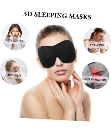 Buy Gatuida 6 Pcs 3D Sleep Masks - Silk Eye Masks for Adults | Comfortable Blindfolds for Sleeping & Travel | Eye Protection - Buy Online on SooperMarket.com