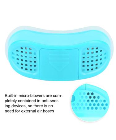 Professional Electric Anti Snoring Device for Deep Sleep - Natural Breathing Solution (Blue) - Buy Online on SooperMarket.com