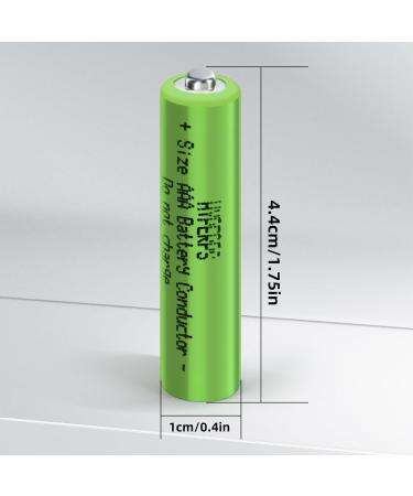 AAA Size Battery Placeholder Conductor - Fake Dummy Battery Setup Shell (4-Pack) for Easy Use - Buy Online on SooperMarket.com