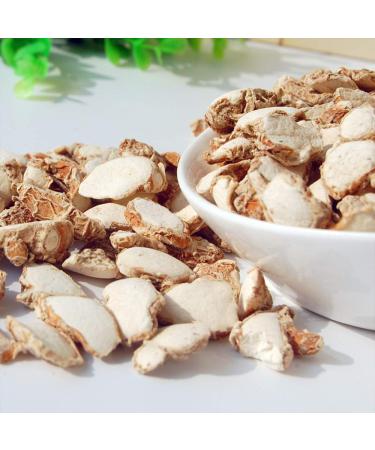 Dried Galangal Root Sand Ginger Sliced 8 Ounce - Natural NON GMO Kulinjan Alpinia Galanga - Chinese Herb Spices for Tom Yum & Tom Kha Soups - Buy Online on SooperMarket.com