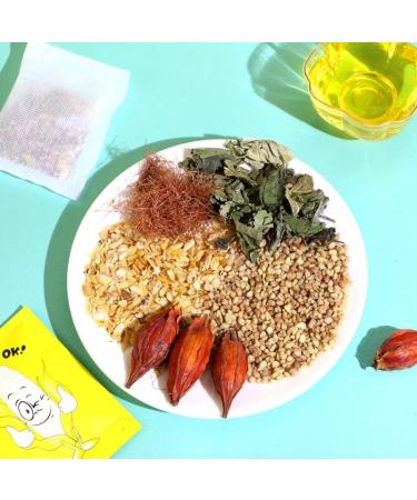 Zercumm Corn Silk Tea Maize Germ Health-Enhancing Herbal Tea Herbal Tea Bagged Tea 4G * 10/Box - Buy Online on SooperMarket.com