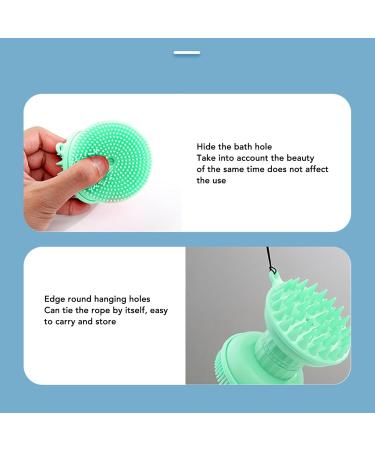 Buy Dual Head Facial Cleansing Brush & Silicone Scalp Scrubber Exfoliate & Massage for Radiant Skin | International Shipping - Buy Online on SooperMarket.com