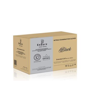 Low Derma Gray Black Nitrile Exam Gloves - Powder Free, Latex Free, Non Sterile - 5 Mil - Large (Pack of 1000) - Buy Online on SooperMarket.com