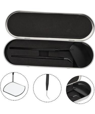 1 Set Eyelash Inspection Mirror & Lash Pick-Up Stick - Essential Salon Tool for Eyelash Extensions | Beauty Tools for Women - Buy Online on SooperMarket.com