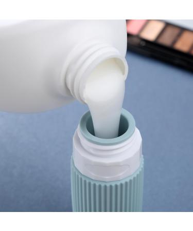Gemice Silicone Travel Bottles Set - 60ml Leak-Proof Cosmetic Containers (4 Pack) for TSA Approved Travel - BPA-Free & FDA Approved - Gray - Buy Online on SooperMarket.com