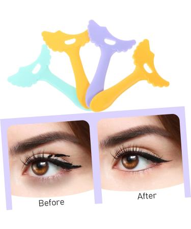 Beavorty 16 Pcs Eyeliner Silicone Molds Eye Makeup Eyeshadow Aid Tool Eyeshadow Stencil Miss Make up - Buy Online on SooperMarket.com