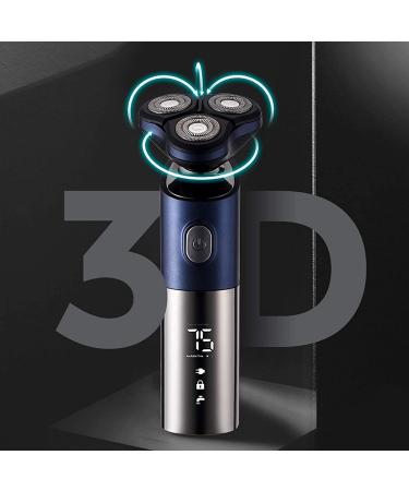 Men s 4-in-1 Electric Shaver & Grooming Kit | Cordless Wet Dry Rotary Shaver | USB Fast Charging & LED Display | International Shipping Available - Buy Online on SooperMarket.com