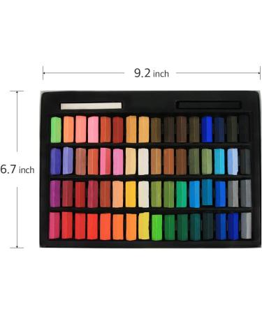 HA SHI Soft Chalk Pastels 64 Colors - Non-Toxic Drawing Media for Artists and Kids - Buy Online on SooperMarket.com