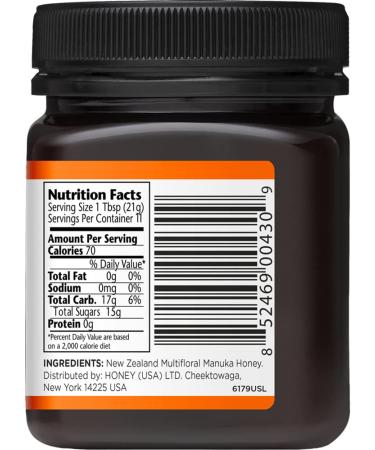 Manuka Doctor Multifloral Manuka Honey MGO 35+ - 17.6 oz (500g) - Premium Health Boost - Buy Online on SooperMarket.com