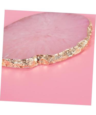 Gogogmee Nail Gel Nail Rest Stand Resin Nail Round Cosmetic Painting Palette Makeup Palette Make up Nail Set Pink Medium - Buy Online on SooperMarket.com