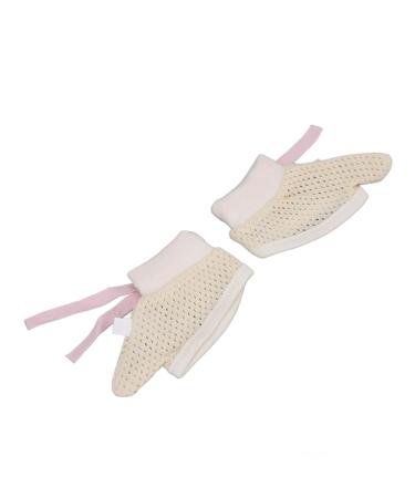 Baby Finger Protection Suction Kit Soft Adjustable Baby Finger Sucking Knitting Gloves Home (M)
