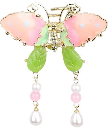 Butterflies Tassel Hair Clip | 3D Butterflies Clips | Hair Fashion Accessories Elegant Tassel Butterflies Hairpins Alloy Barrettes Tassel Butterflies -Shaped Hair Clip for Ladies Girls - Buy Online on SooperMarket.com