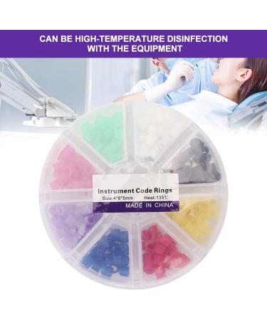Color Code Rings - 160pcs Light Hygienist Silicone Instruments (4mm 6mm 5mm) - Durable Silica Gel for International Shipping - Buy Online on SooperMarket.com