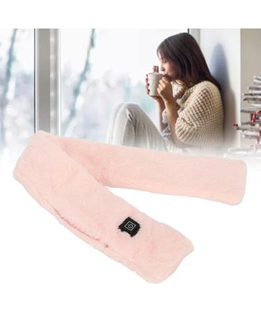 Removable Electrically Heated Scarf - Washable Warm-Keep Snack Pillow with 3 Temperature Levels for Neck Care & Shoulder Relaxation (Pink) - International Shipping Available - Buy Online on SooperMarket.com