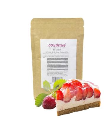 Ready-made strawberry cream | 100g cream powder for cakes cupcakes desserts and much more | guaranteed to be a success & always delicious