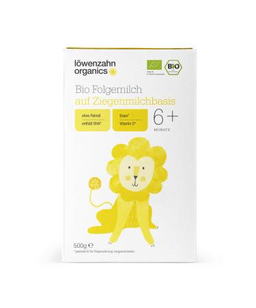 Dandelion Organics |Organic milk 6+ on a goat milk base after the 6th month |Easily digestible |Goat milk baby goat's milk baby food baby follow -up milk baby milk baby milk baby milk powder follow -milk goat milk 6+