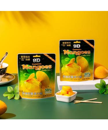 4 flavors of peeled fruit jelly candy 75g/bag 50% fruit jelly candy peel glucose Chinese candy chewing candy fruit candy and leisure Dim sum joy candy (White peach flavor 9bags) White peach flavor 9bags - Buy Online on SooperMarket.com