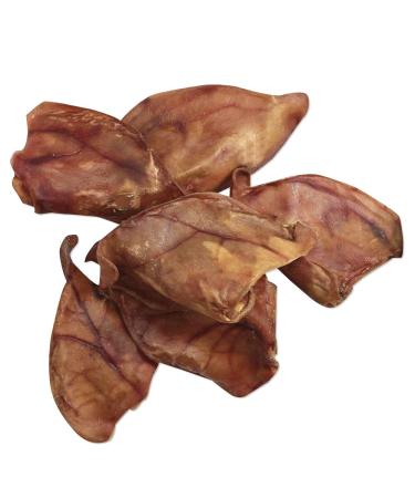 Pawkaboo Natural Dog Treat - Pigs Ears for Small Breed Dogs 25g - 35g Each (20) - 100% Natural Healthy Dog Treat Chew Puppy Snack