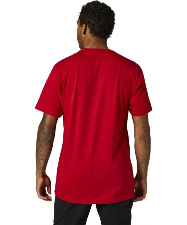Fox Racing Men's Pinnacle SS Tee - Durable Red Motorcycle Clothing for Ultimate Performance - Buy Online on SooperMarket.com