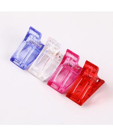 Baqi 12pcs Poly Gel Nail Tip Clips - Quick Building UV LED Clamping & DIY Nail Art Tool for Women & Girls - Buy Online on SooperMarket.com