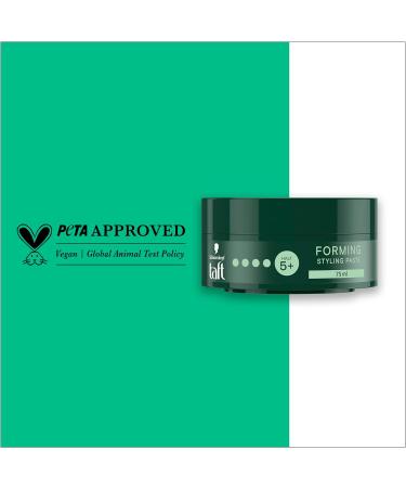 Schwarzkopf Tift Paste Forming 4x75ml - Vegan Hair Styling Paste for Unfinished Looks Gentle on Hair & Scalp - Buy Online on SooperMarket.com