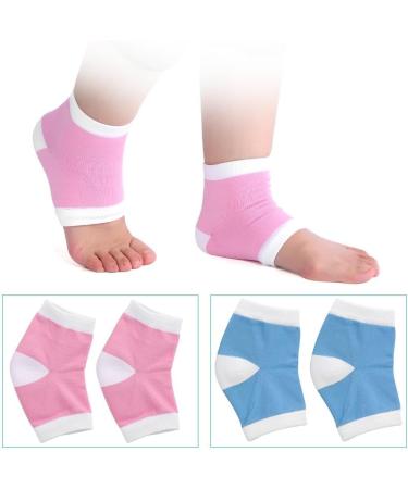 Moisturizing Heel Socks Open Toe Socks Cracked Gel Heel Socks for Dry Hard Cracked Heels Toeless Spa Socks Heel Repair Socks for Women Foot Care Gel Moisturizer Socks (Pink) - Buy Online on SooperMarket.com