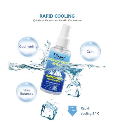 After Sun Repair Spray | Himalayan Glacier Water | Hydrating Moisturizer for Skin | 150ml/5.07oz - Buy Online on SooperMarket.com