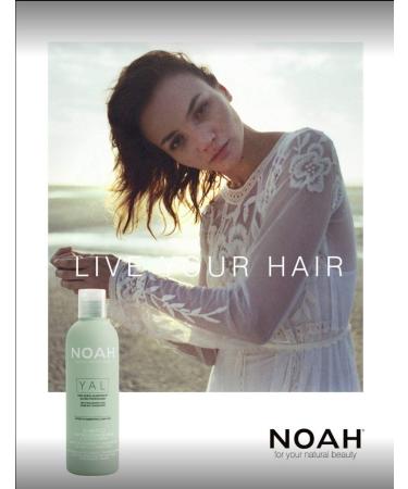 NOAH Yal Thyme + Hyaluronic Acid Shampoo and Conditioner Set - 8.5 fl.oz (250 ml) - Cruelty Free, Vegan, Anti-aging, Detangling, Fortifying and Moisturizing - Buy Online on SooperMarket.com