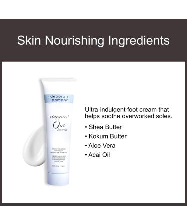 Deborah Lippmann Steppin' Out Nourishing Foot Cream 147 g - Buy Online on SooperMarket.com