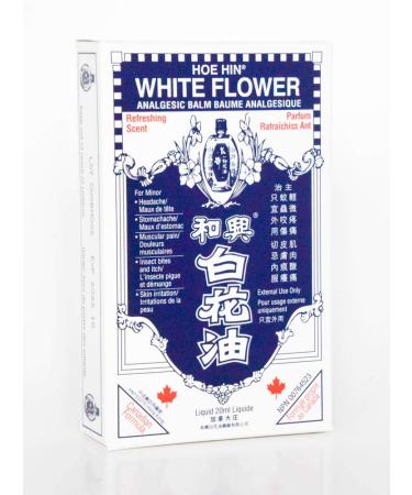 Hoe Hin White Flower Analgesic Balm "White Flower Oil" 20ml