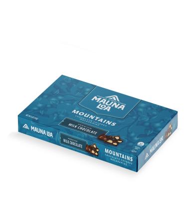 Mauna Loa Premium Hawaiian Roasted Macadamia Nuts, Milk Chocolate Flavor, 5 Fl Oz Milk Chocolate Mountains 5 Oz Box