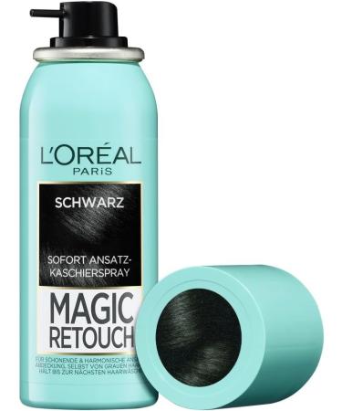 L'Or al Paris Magic Retouch 75ml Black Paint Sprays Pack of 1 black 75 ml (Pack of 1) - Buy Online on SooperMarket.com