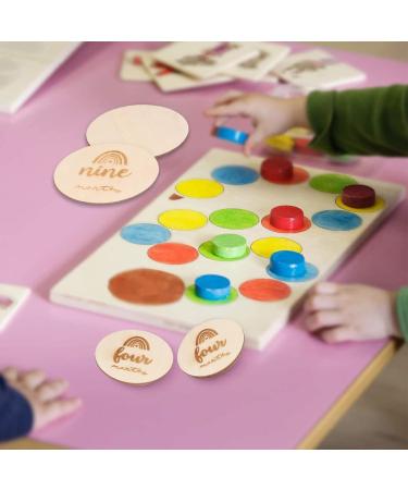 14Pcs Monthly Milestone Wood Discs Baby Milestone Discs for Photo Props Baby Shower Gifts Wooden Baby Monthly Milestone Cards - Buy Online on SooperMarket.com
