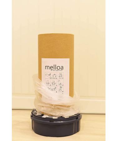 Melloa Refill Film for Tommee Tippee Sangenic Tec - 400m 20-Pack (2 Pack No Paper Tube) | Eco-Friendly Diaper Disposal Solution - Buy Online on SooperMarket.com
