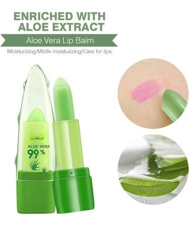 Aliin Lipstick Change Permanent Waterproof Moisturising Discolouration Lip Care Aloe (Multicoloured One Size) 1 count (Pack of 1) multicoloured - Buy Online on SooperMarket.com