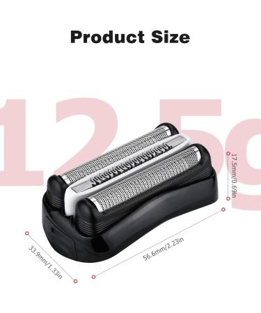 Replacement Head Compatible with Braun Series 3 Mellbree Shaver Heads Replacmenet Compatible with Braun S3 - Buy Online on SooperMarket.com