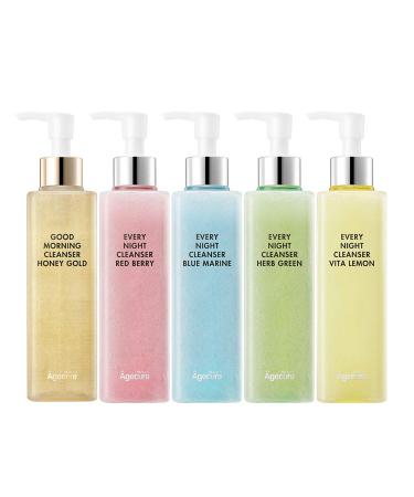 NEOGEN AGECURE Every Night Cleanser - Blue Marine 240ml | Anti-Aging Face Wash for Radiant Skin | International Shipping Available - Buy Online on SooperMarket.com