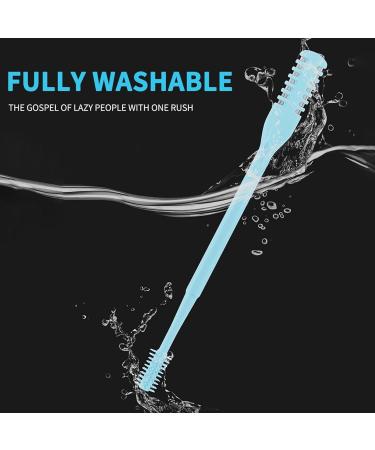 2-in-1 Nasal Hair Cutter | Upgraded Manual Nose Hair Trimmer | 360 Rotating Nose Hair Trimmer for Men & Women | Double-Sided Nose Hair Knife - A-white - Buy Online on SooperMarket.com