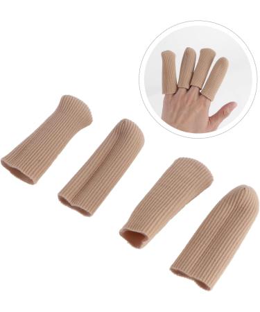 FOMIYES 2 Pairs Silicone Gel Finger Guard Sleeves for Toe Blister Protection - Buy Online on SooperMarket.com