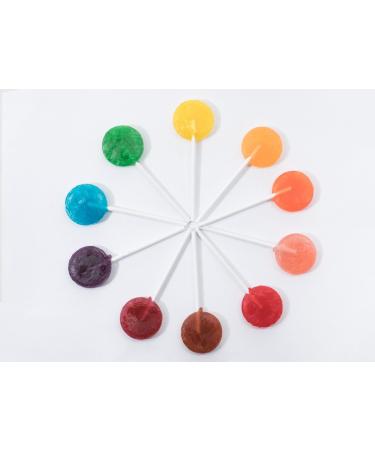 5 lb Box of Sherwood Assorted Fruit Lollipops - 5 Flavors - Individually Wrapped - Buy Online on SooperMarket.com