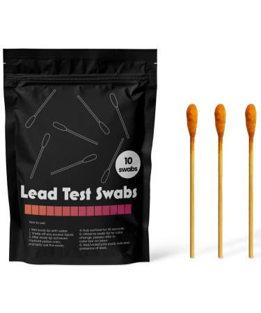 Lead Test Kit - 10 x Instant Testing Swabs for Lead (inc Lead Paint)