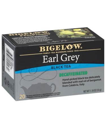 Bigelow Earl Grey Decaffeinated Black Tea  20 Tea Bags 1.18 oz (33 g)