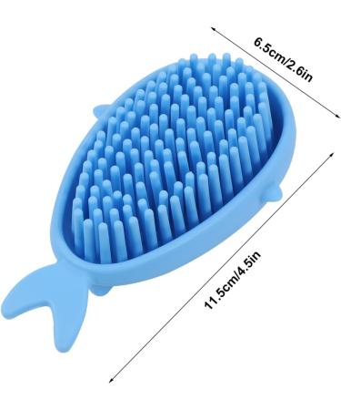 Silicone Scrubber Shower Brush Set for Kids and Adults - Gentle Scalp and Body Cleansing Tool for Babies, Infants, and Hairdressing - Perfect Gift for Newborns - KOMBIUDA - Buy Online on SooperMarket.com
