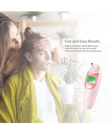 Fora IR18 Infrared Ear Digital Thermometer - Quick & Accurate Measurement for Baby, Kids, and Adults - Fever Alarm, Bonus Probe Covers - Buy Online on SooperMarket.com